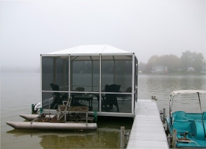 Screen Room on Dock