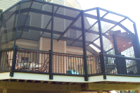 Elevated Deck Enclosure - Spartan Screen